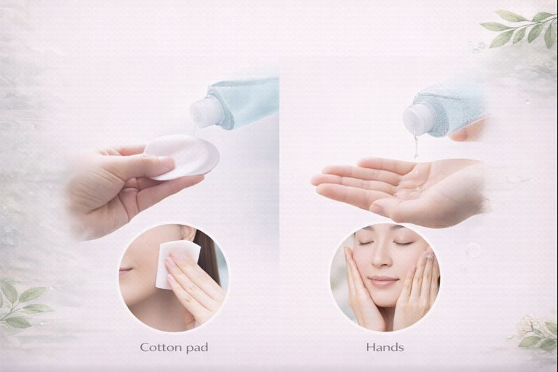 How to Use Toner Correctly Cotton: Pad or Hands?