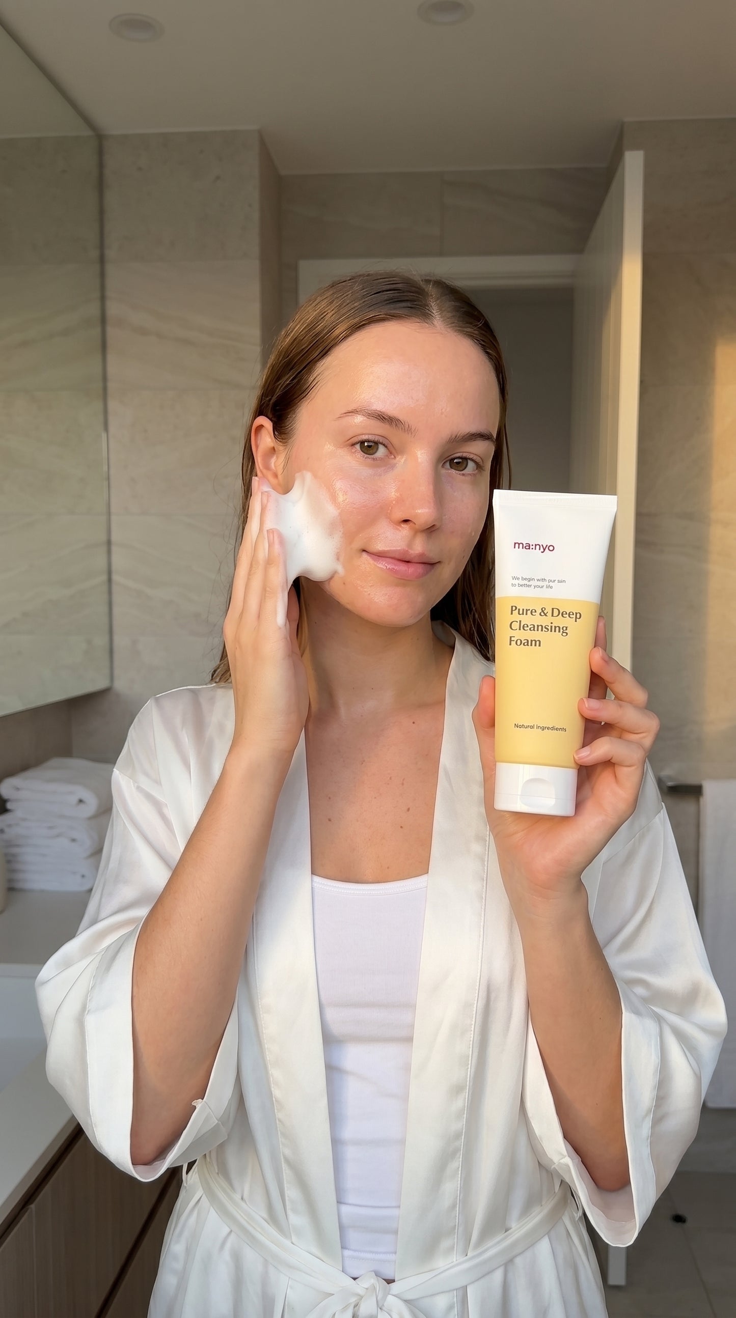 MANYO FACTORY Pure & Deep Cleansing Foam 100ml X 3ea