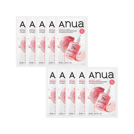 Niacin Tone Up Set - Anua Peach Niacin Mask